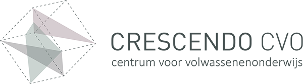 Logo de l'école de langues CVO Crescendo